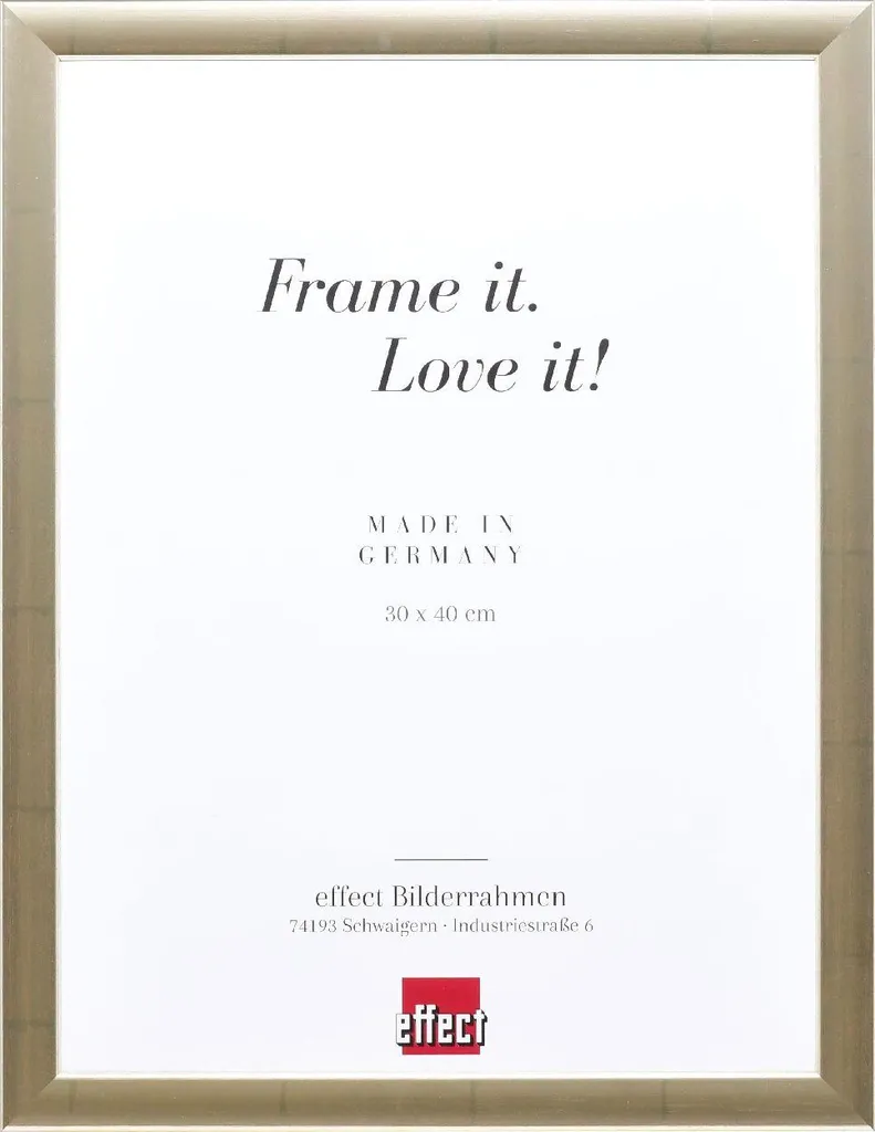 Cornice Foto Argento 25x35 cm Legno - Vetro Museale Anti-UV