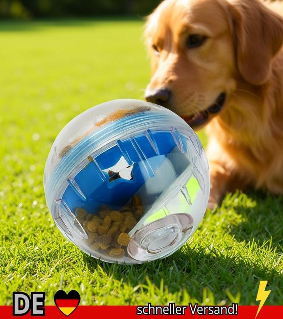 IQ Treat Ball Leckerli-Spender für Hunde Spielzeugball Interaktives