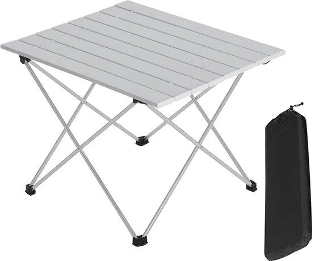 Table de pique-nique en aluminium 56 x 46 x 40 cm pour camping et randonnée