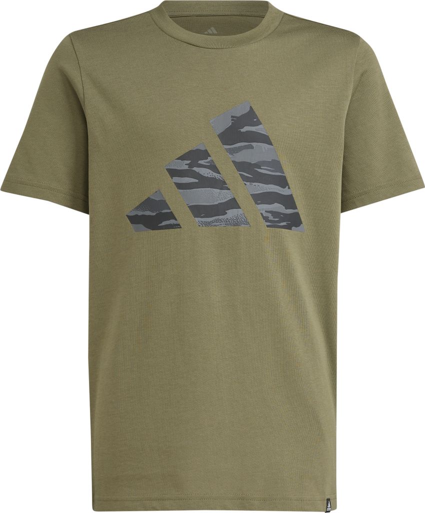 Adidas J Camo Logo Tee Amagrn/Mesa/Cblack 176
