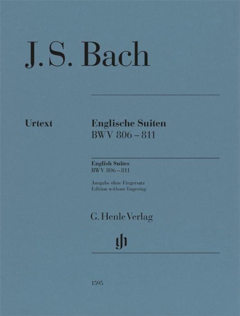 Johann Sebastian Bach - Englische Suiten BWV 806-811