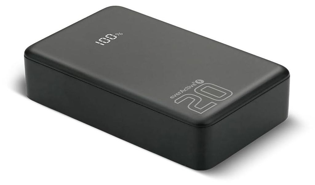 Powerbank, 20.000 mAh, 1x USB, 2x USB-C, 20W, QC4+, Productafbeelding 