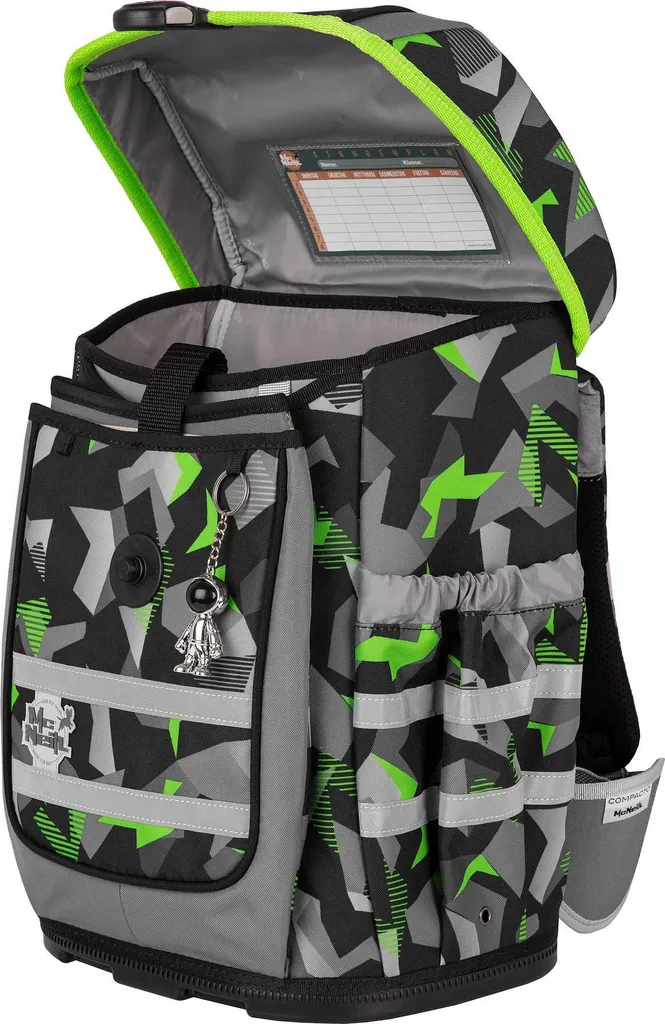 Cartable McNeill Ergo Compacto Techno set de 5 pièces multicolore - 5