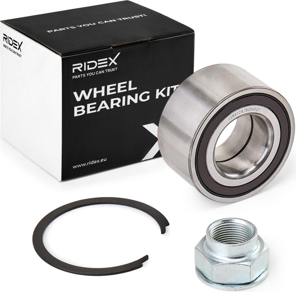 RIDEX Radlagersatz Vorne für OPEL COMBO Kasten/Kombi (X12) 74mm 654W0465