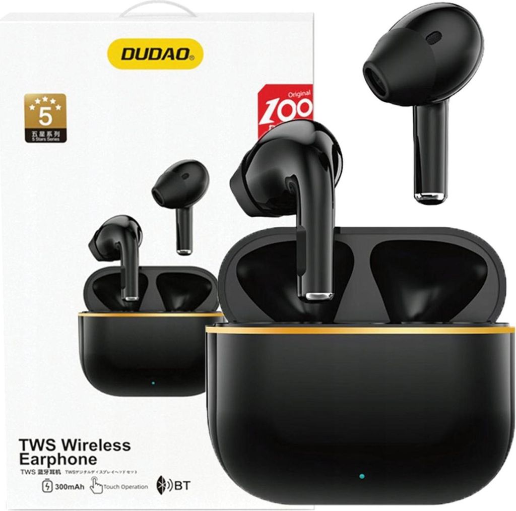 Dudao U15H TWS Écouteurs Sans Fil Bluetooth 5.1 - Noir Image du produit 