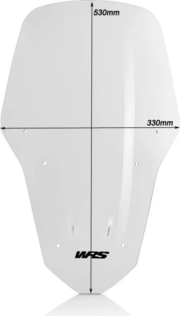 Bulle Haute Protection Wscrn Adv CRF1000L Clear - Finition Cristal - 3