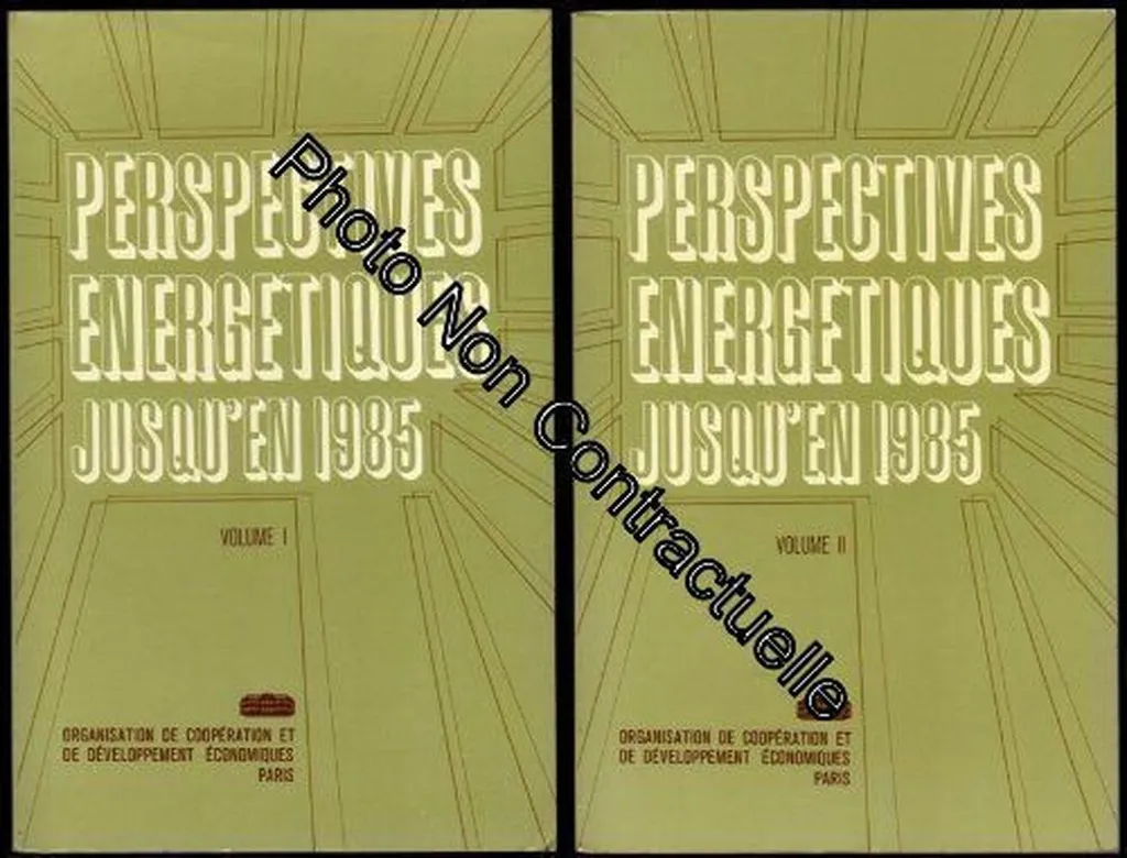 Recherche sur l'Énergie : Perspectives 1985 en 2 Tomes de Référence