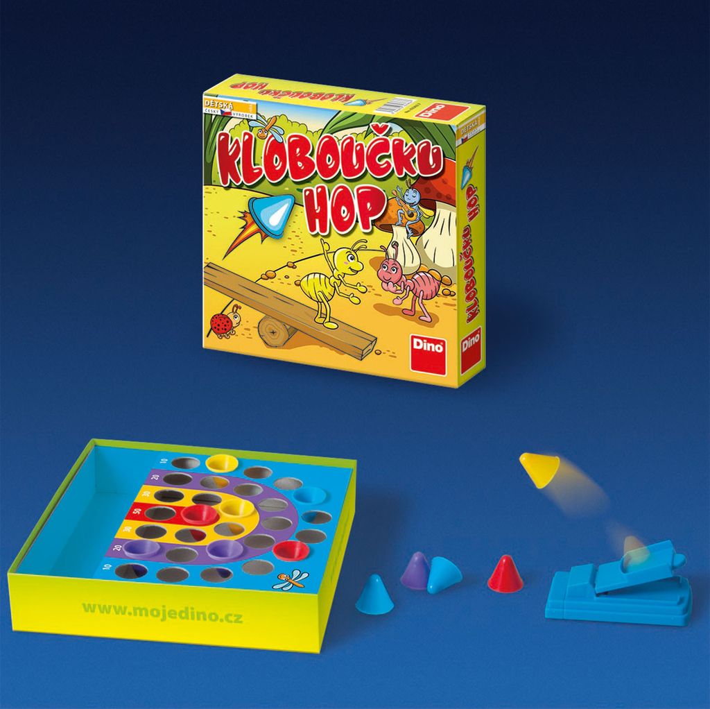 Klobouček, spring! Een gezelschapsspel in een doos van Productafbeelding 
