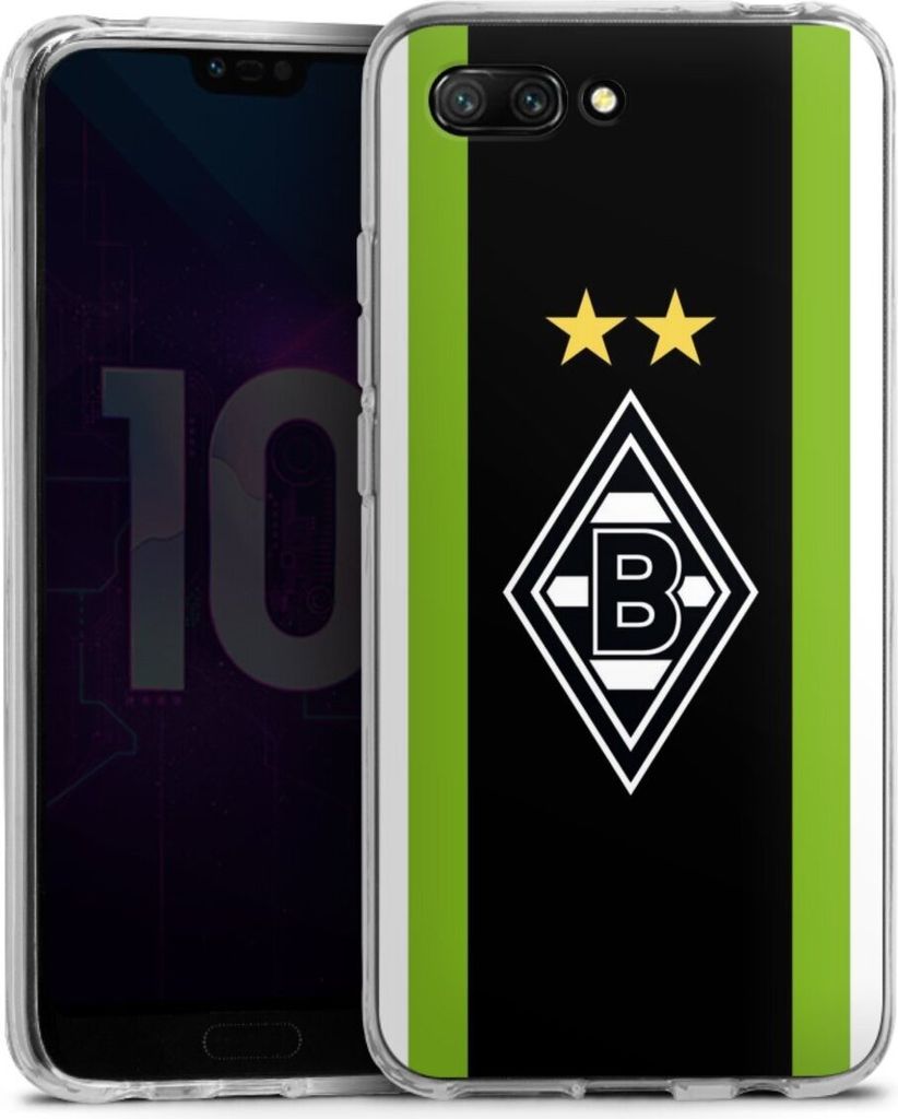 DeinDesign Handyhülle für Huawei Honor 10 Silikon Hülle Case Smartphone Schutzhülle Borussia Mönchengladbach Gladbach Logo