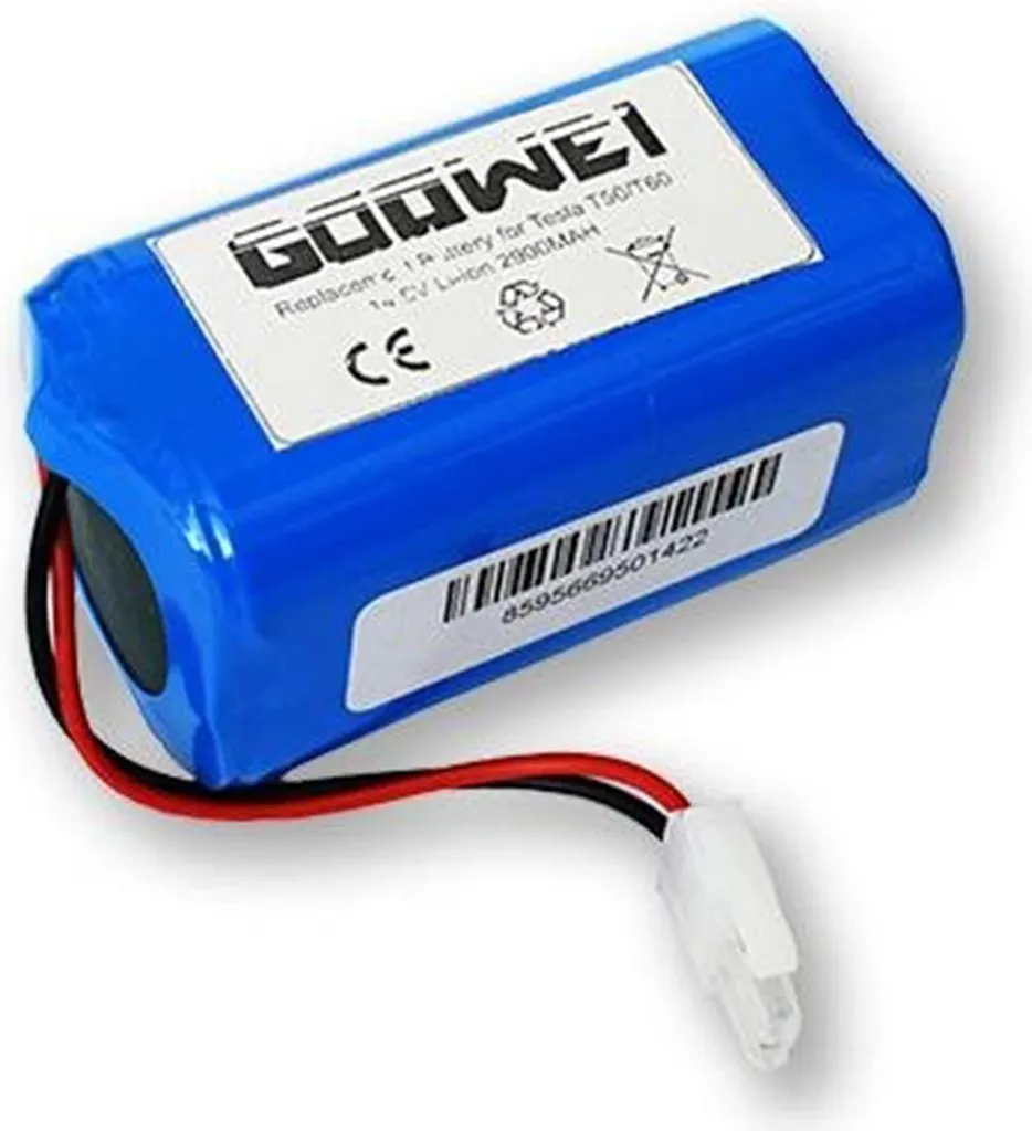 Batterie GOOWEI pour TESLA RoboStar T50 T60 T80 PRO Lithium 2900mAh