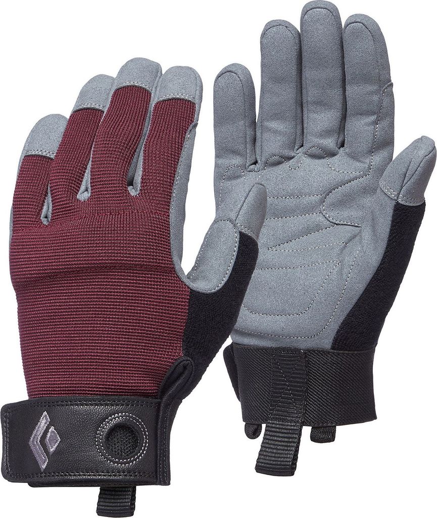 Black Diamond Climbing Gloves Damen Kletterhandschuhe burgunderrot s. L (BD8018666018LG_1)