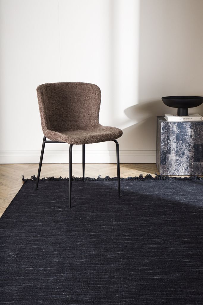 Venture Home Teppich Elton Schwarz