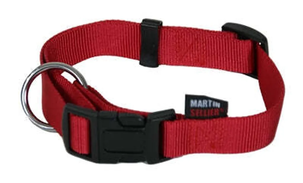 Offerta Martin Collare Basic Nylon Rosso - Qualità Top Prezzo Low