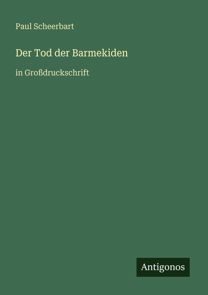 Der Tod der Barmekiden