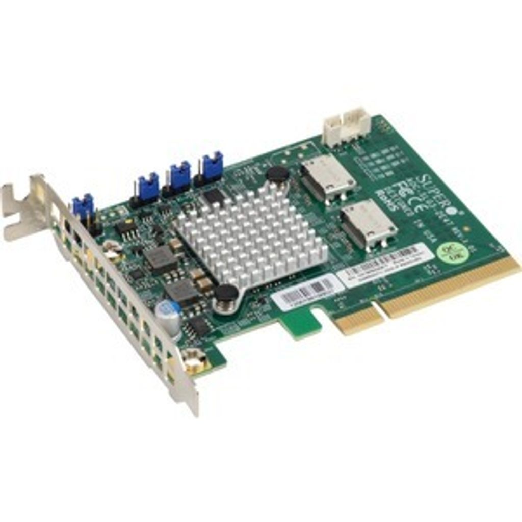 Supermicro 2-port NVMe HBA AOC-SLG3-2E4T (AOC-SLG3-2E4T-O)