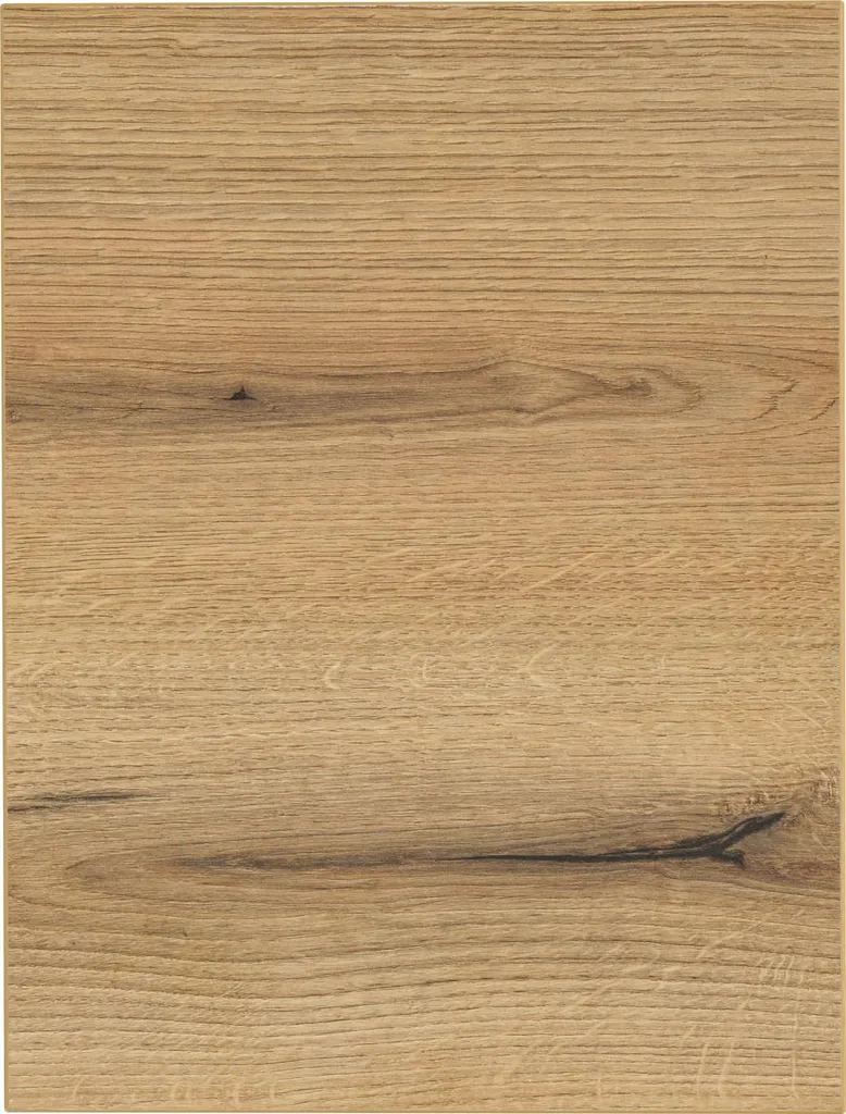 Plan de toilette 30 cm chêne Evoke pour meuble sous lavabo compact