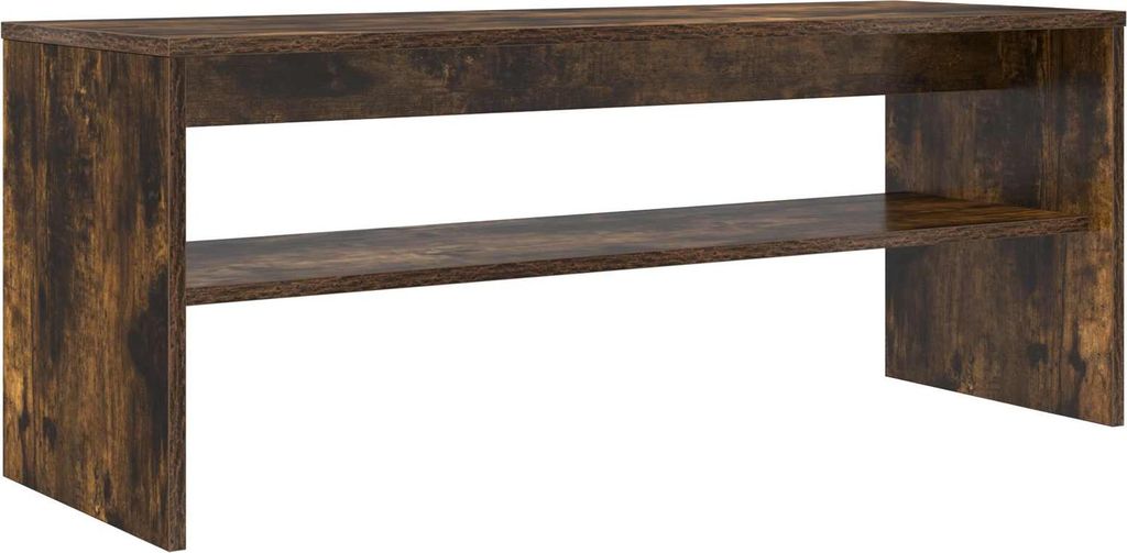 TV-Schränk Geräucherte Eiche 100 x 35 x 40 cm Holzwerkstoff