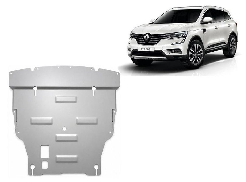 Aluminium Unterfahrschutz Renault Koleos