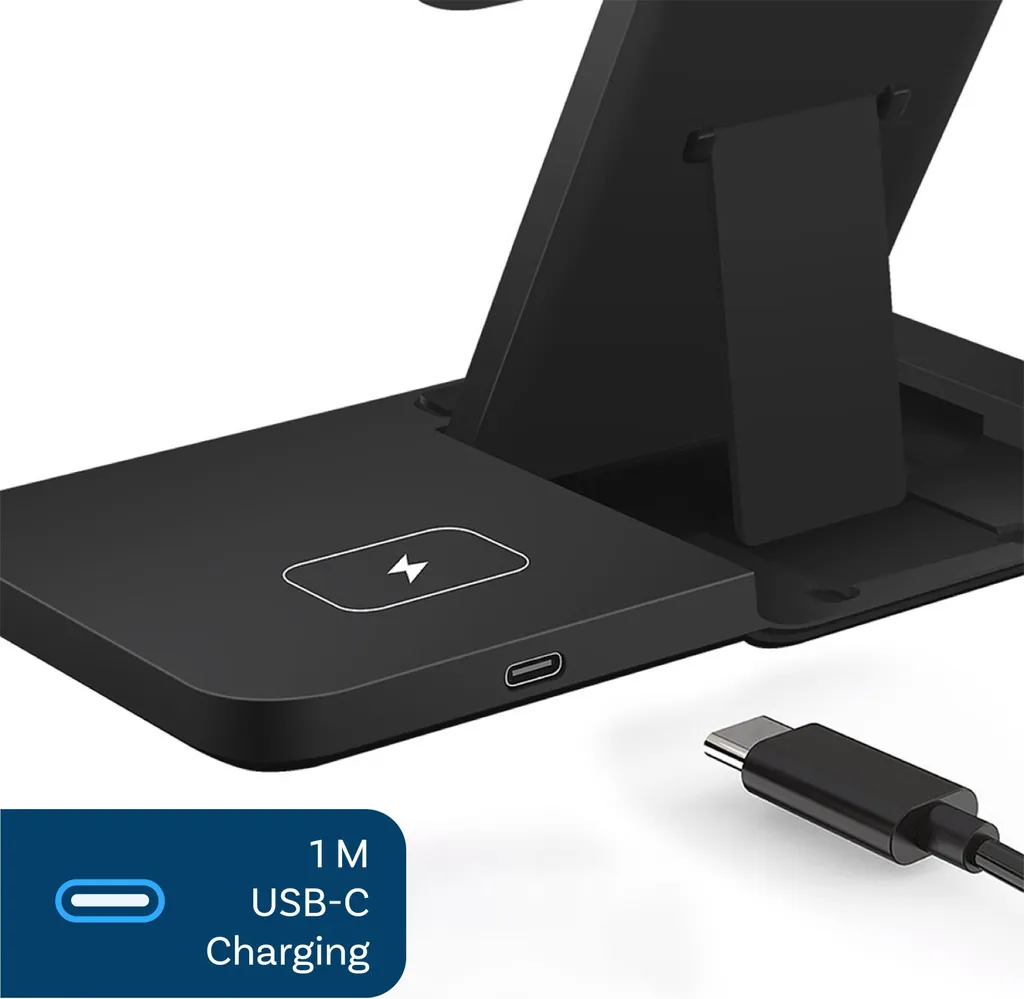 Plus de batterie ? Station de recharge sans fil pour iPhone et Apple Watch