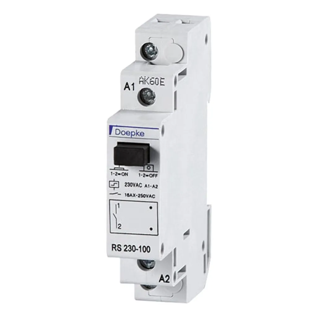 Contrôlez vos luminaires avec le télérupteur encastré Doepke 16A 230V