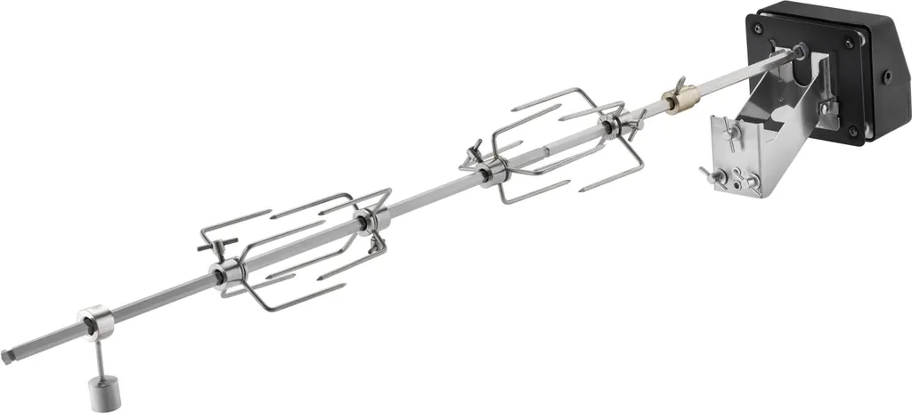 Tournebroche Électrique ALLFLAME pour Rôtisserie au Barbecue Extérieur
