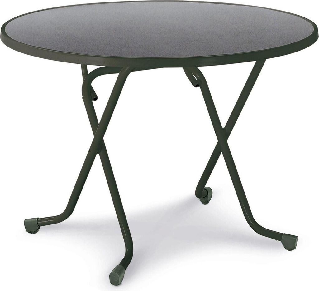 Klapptisch Dublin Stahl Anthrazit 100 x 100 x 73 cm