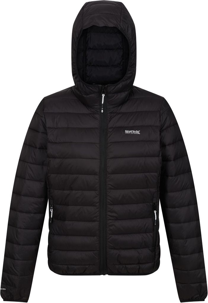 Regatta - "Marizion" Steppjacke mit Kapuze für Damen RG8942 (46 DE) (Schwarz)