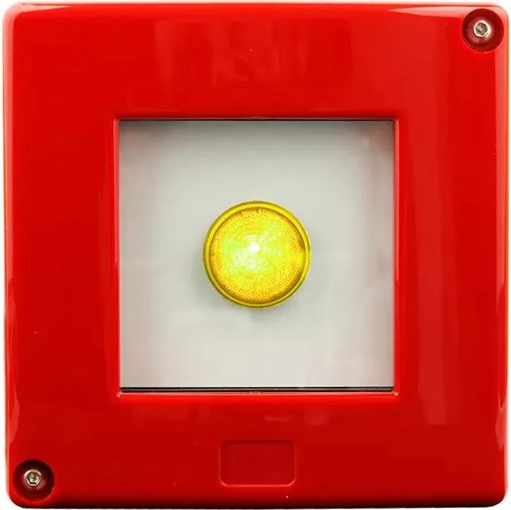 Lampe de signalisation jaune W0-LSO-GC pour balisage de sécurité active