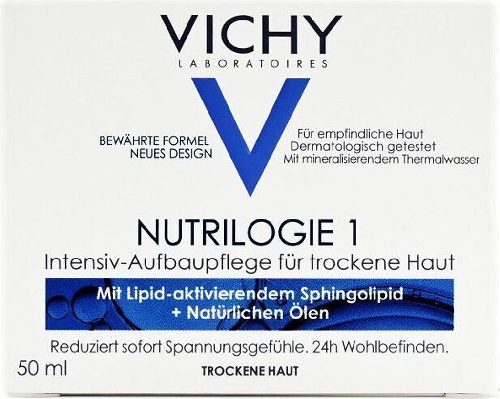 Vichy Nutrilogie krém na tvár (50 ml) Obrázok produktu 