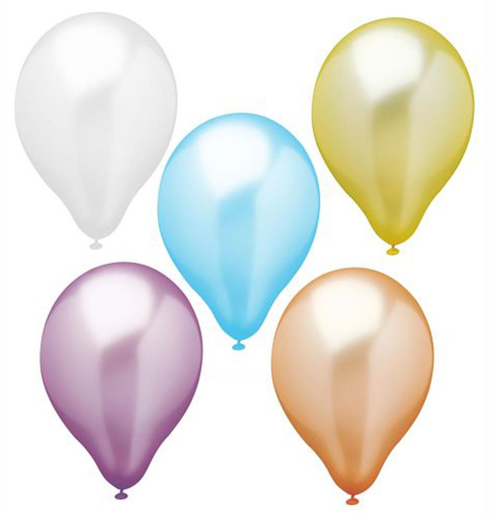 Balony PAPSTAR 18938 "Pearly", różne kolory Zdjęcie produktu 