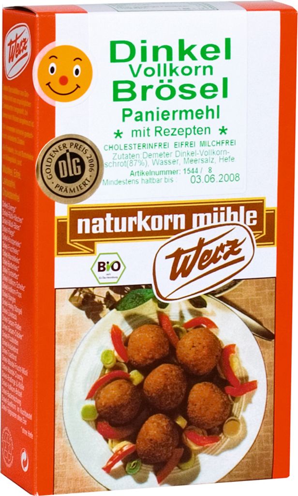 naturkorn mühle Werz - Dinkel-Vollkorn-Brösel - 200g