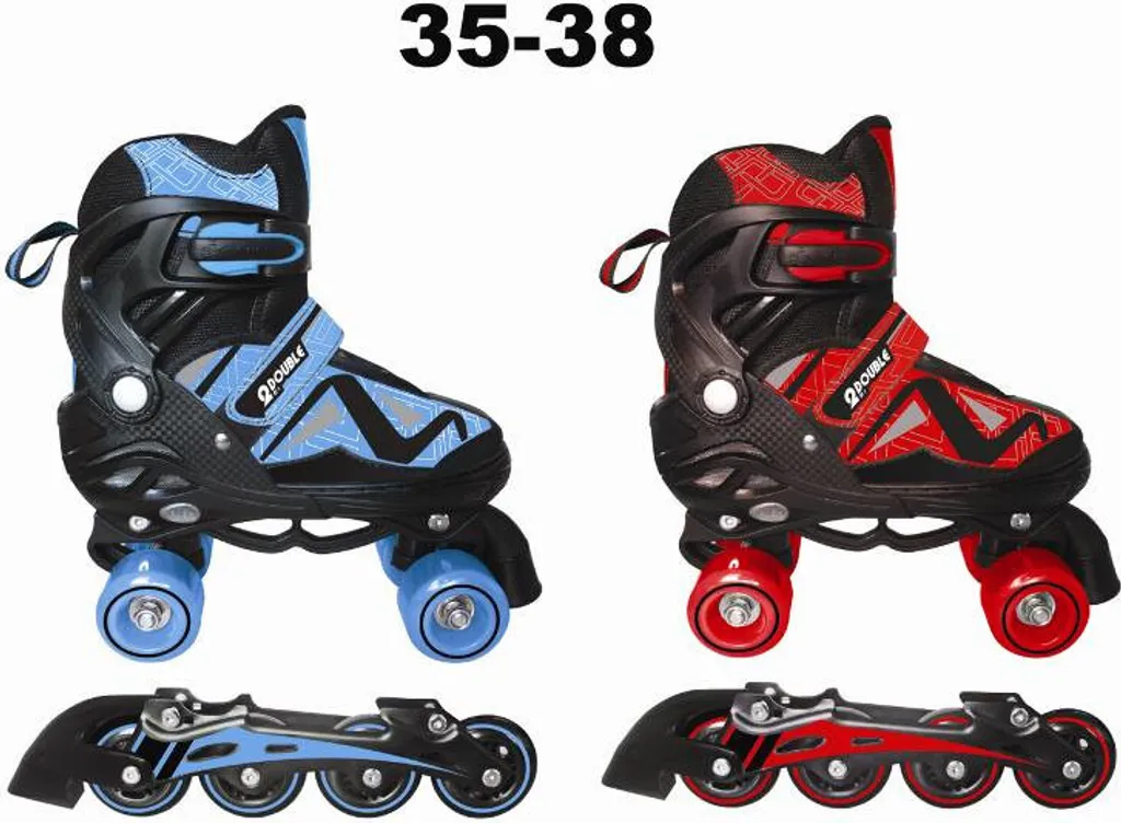 Patins à roues alignées extensibles pour éviter de changer de rollers