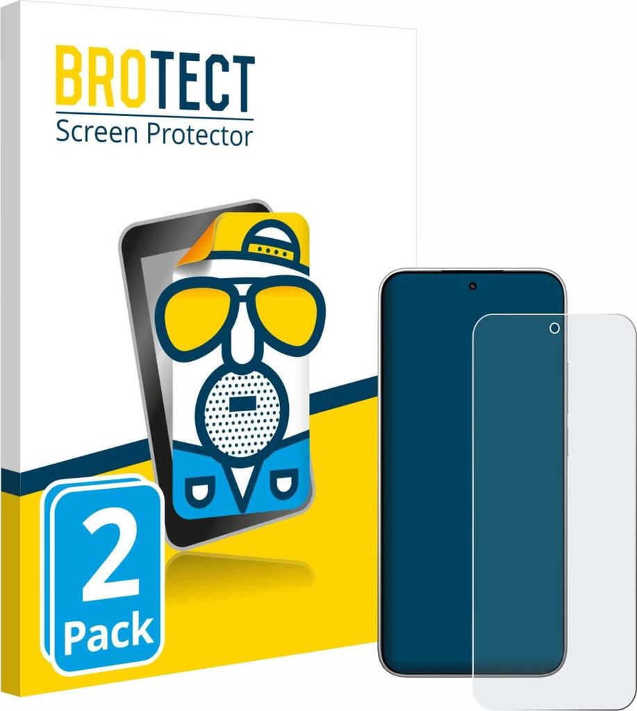 2x BROTECT Schutzfolie für Xiaomi 15T Displayschutz Displayschutzfolie Folie Matt Entspiegelungsfolie
