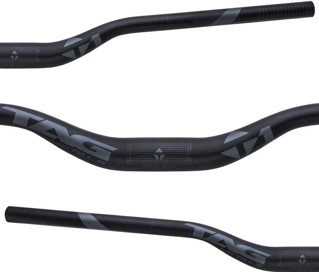Cintre VTT Confort Tag Metals Argent 800mm 31.8mm Rise 40mm Anti-Fatigue