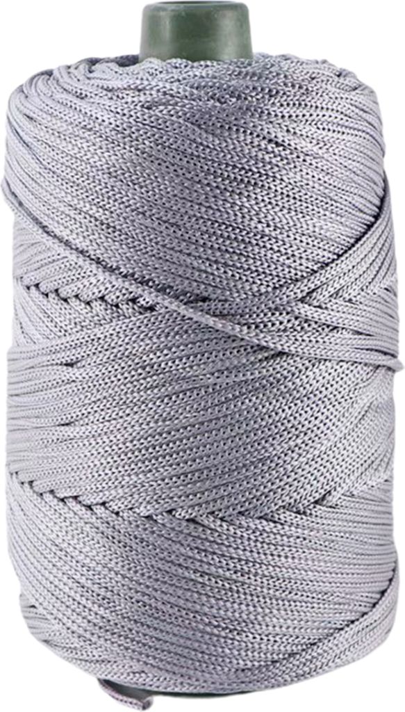 Eisfaden, handgewebt, leicht, vielseitig einsetzbar, lichtecht, weiche Stricknadeln für Heimwerker, Häkelgarn, Nähwerkstattbedarf-Grau