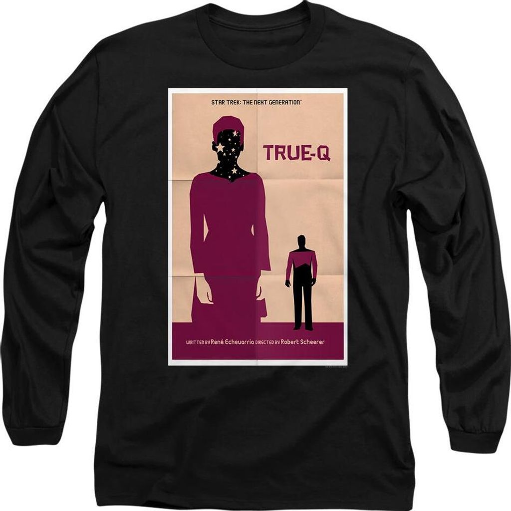 Star Trek - "The Next Generation Season 6 Episode 6" T-Shirt für Herren/Damen Uni TV10051 (M) (Schwarz)