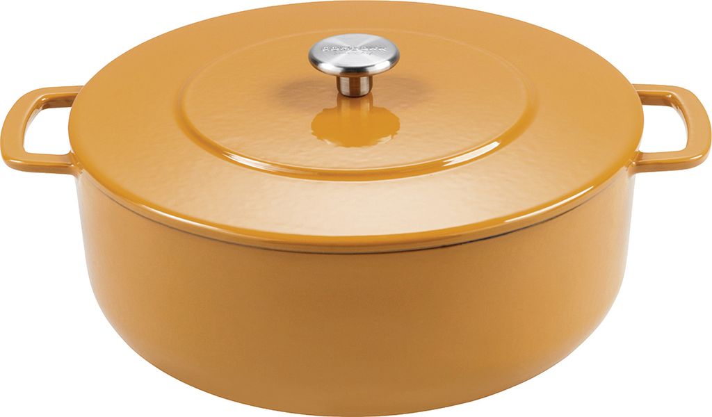 COMBEKK Bratpfanne Sous-Chef Ø28cm mit Doppelgriff, orange