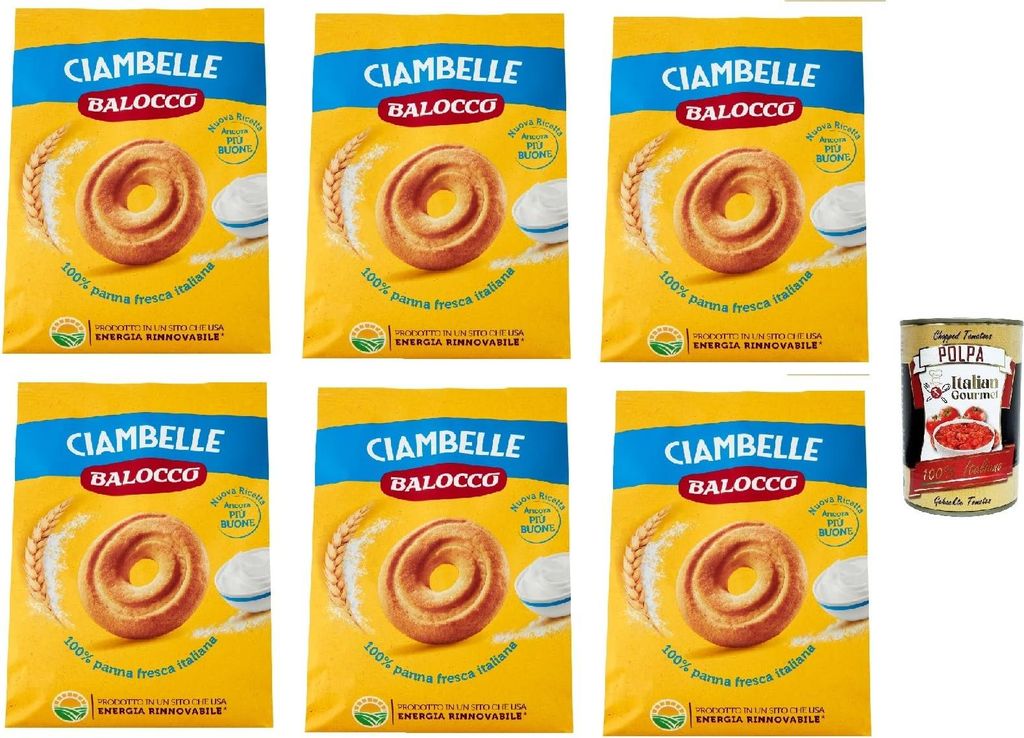 Balocco Ciambelle Kekse zum Frühstück 6x 700g biscuits Produktbild 