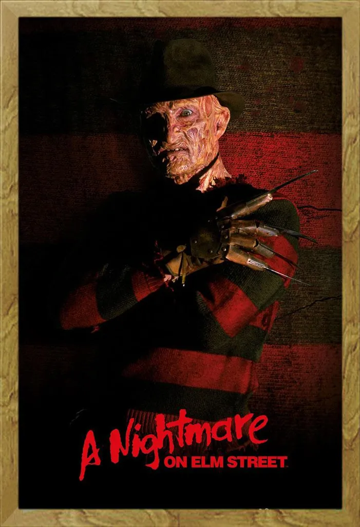 Poster Freddy Krueger Nightmare On Elm Street Incorniciato Shinsuke Oak