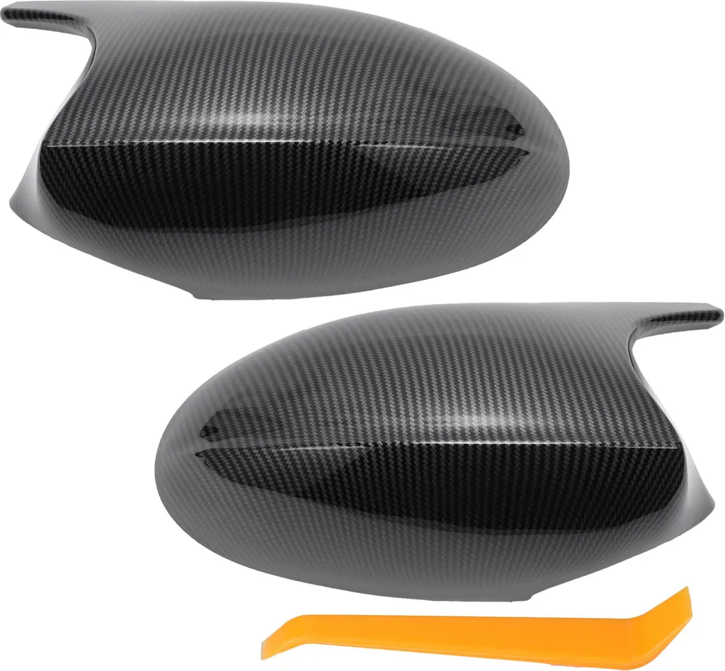 Coque Rétroviseur Look Carbone Noir pour BMW Série 3 E90 E91 et E92 E93 - 2