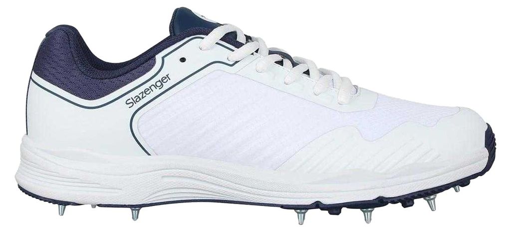 Slazenger - Cricket-Spikes für Herren GT23639 (43 EU) (Weiß/Marine)