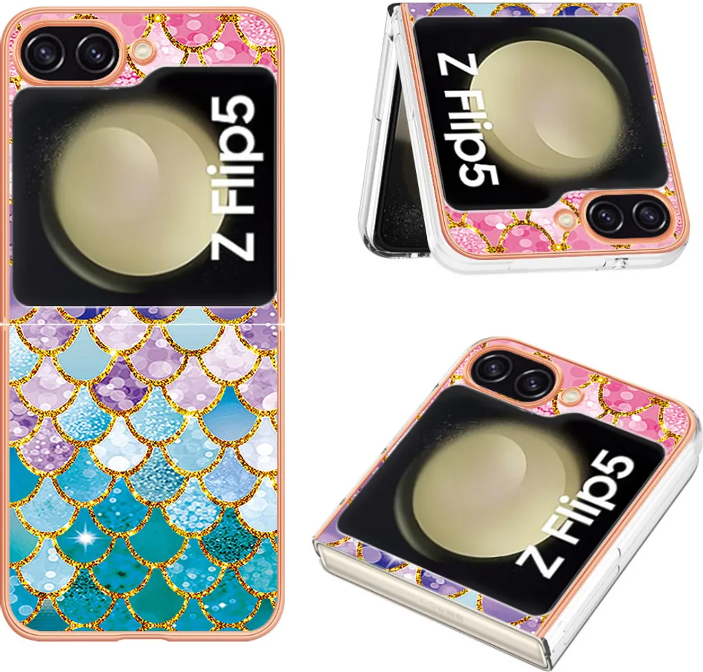 Custodia Slim Samsung Galaxy Z Flip 5 - TPU Colorato Anti-Graffio