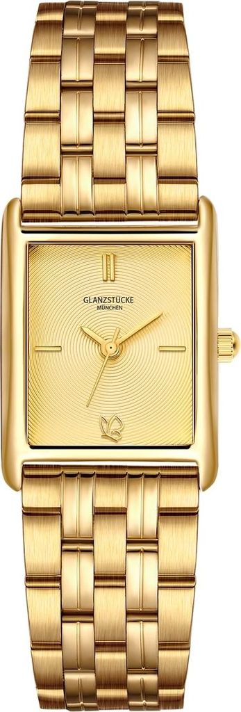 Glanzstücke München Armband-Uhr gelbgold Edelstahl gelbgold Produktbild 