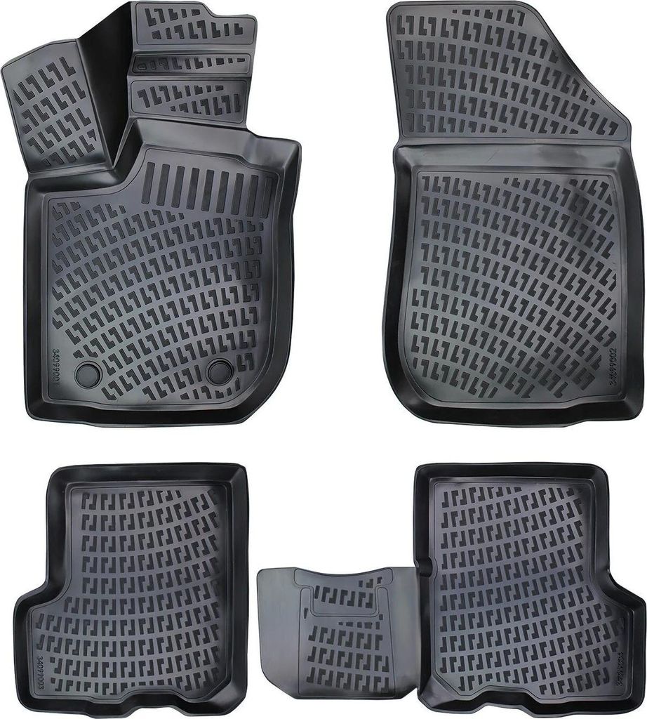 3D Fußmatten passend für Dacia Logan Baujahr ab 2013