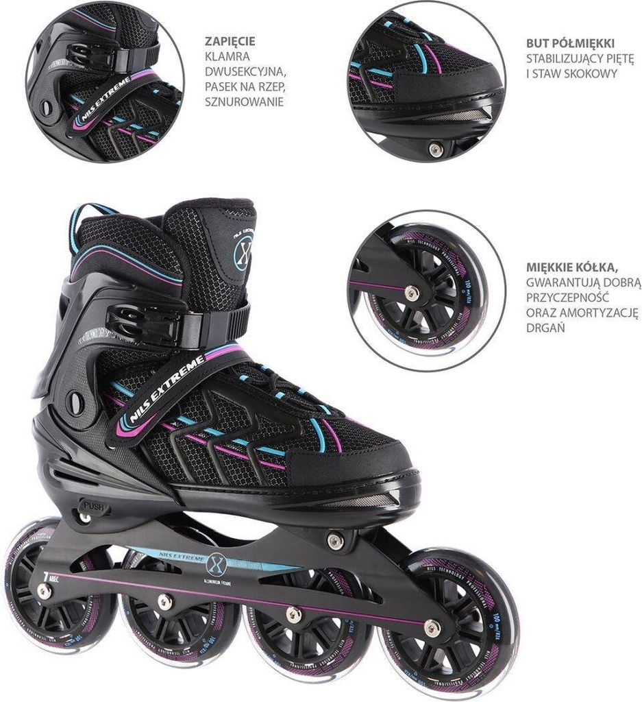 Nils Extreme Inline Skates Herren und Damen Kaufland.de