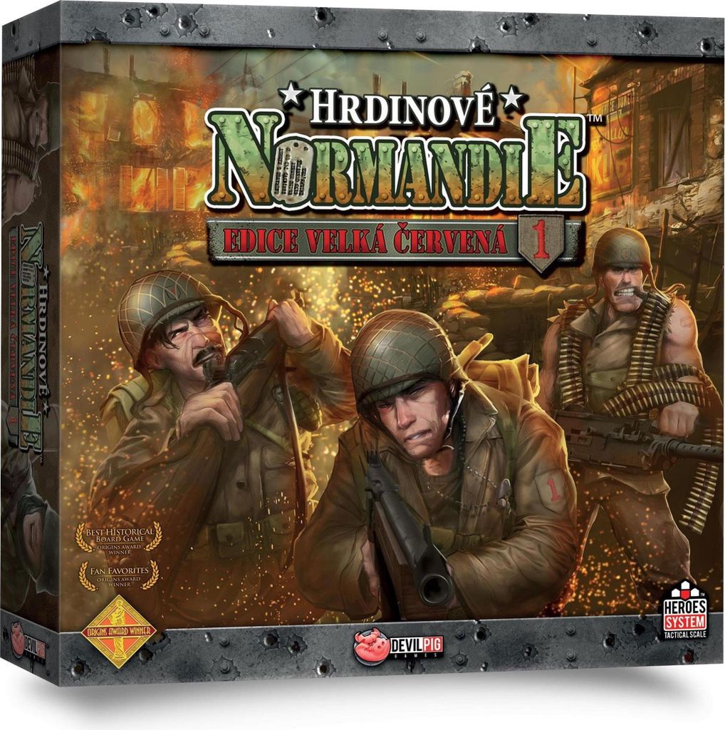 Asmodee Czech Republic Bohaterowie Normandii: Edycja Wielka Zdjęcie produktu 