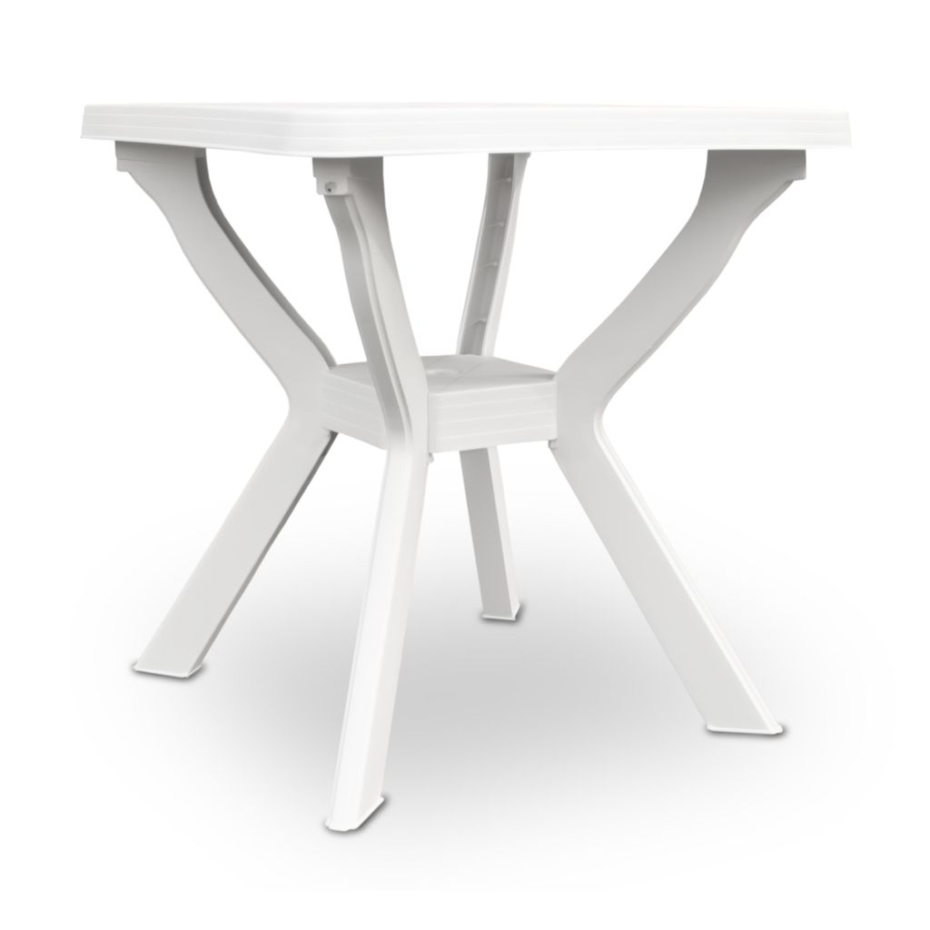 Kunststoff Gartentisch quadratisch 70 cm