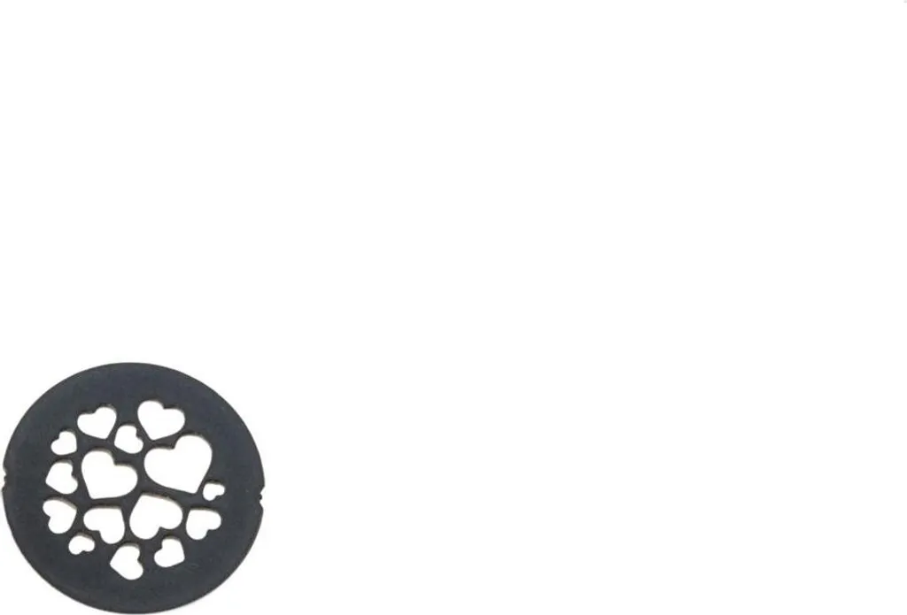 Filtro Gobo Eurolite Hearts 19,8 mm | Metallo Alta Precisione per Luci DJ