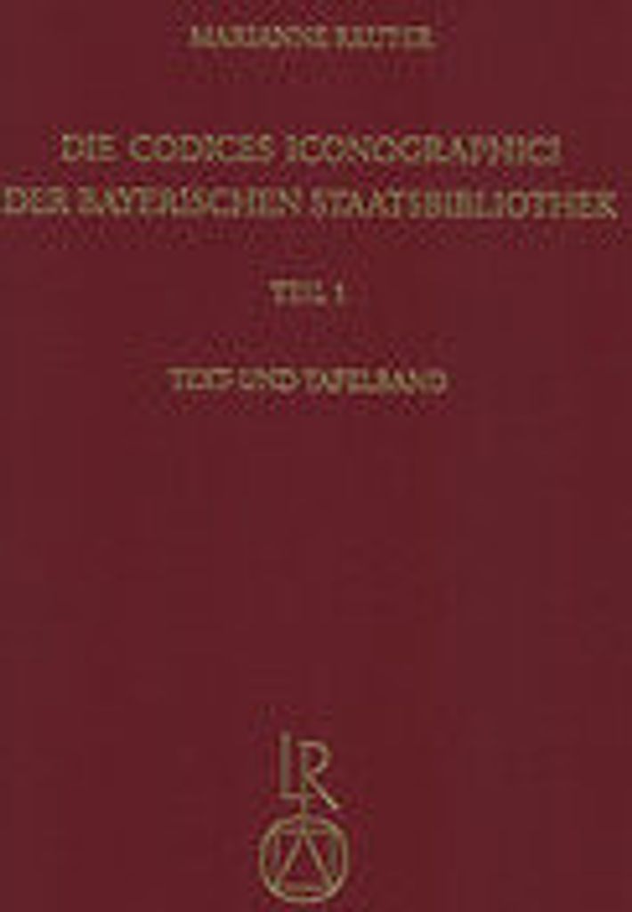 Die Codices iconographici der Bayerischen Staatsbibliothek. Tl.1