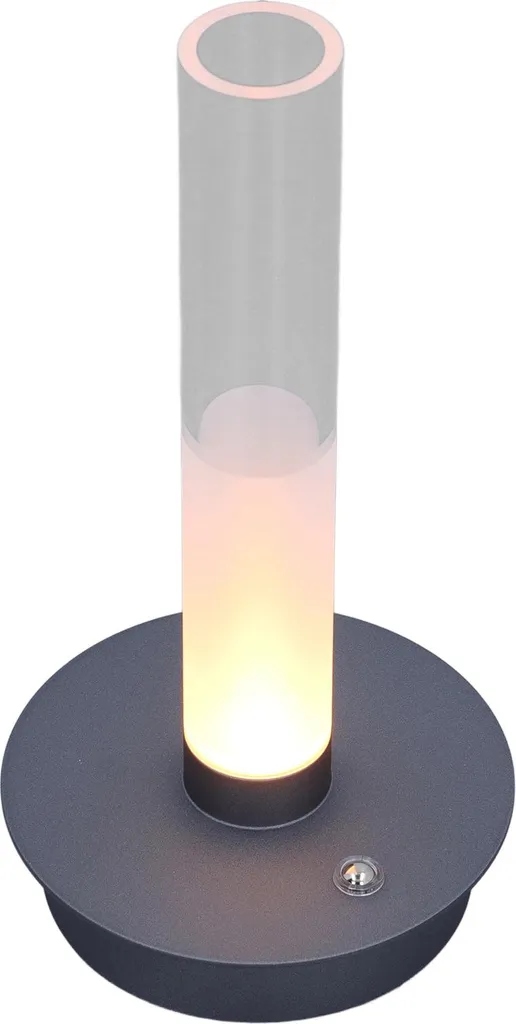 Lampe de Chevet sans Fil Grise Rechargeable IP54 pour Chambre et Camping